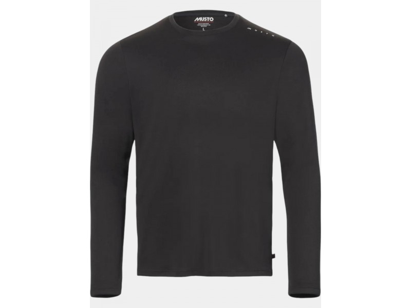 Musto Evo Crew Sunblock LS - fekete