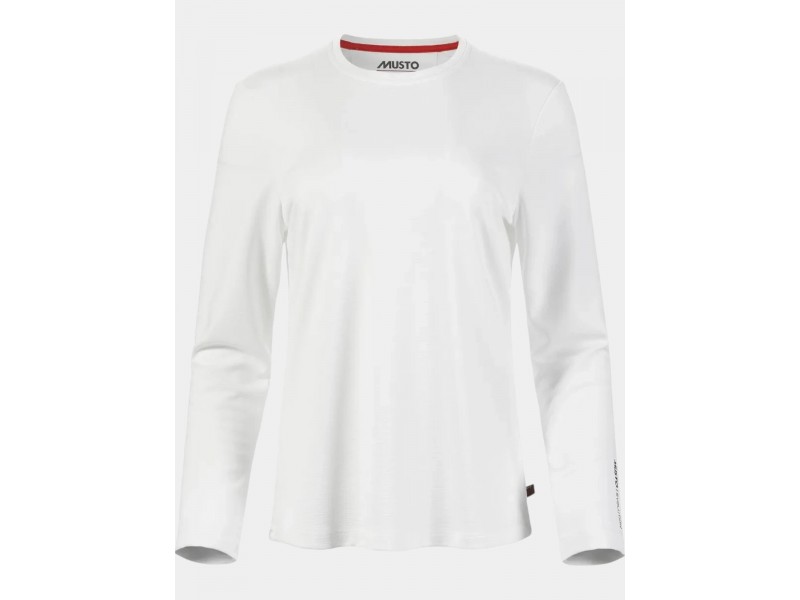 Musto W Evo Sunblock LS női póló - fehér