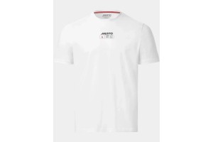Musto M Logo SS Tee D — férfi póló, fehér (100% pamut)