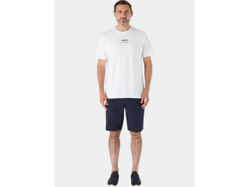 Musto M Flag SS Tee férfi - fehér (002-white)