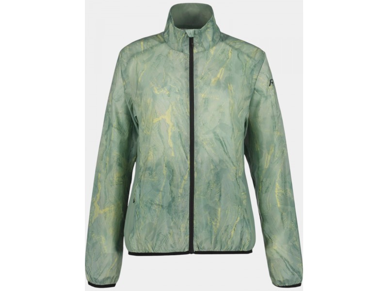 Rukka Maile Print női futódzseki - 522 Asparagus