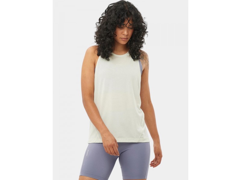 Salomon Shakeout Core D női tank top - icicle
