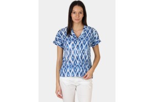 TBS Eteilcha D női színes pamut blúz