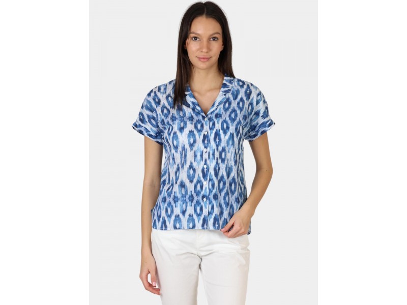 TBS Eteilcha D női színes pamut blúz