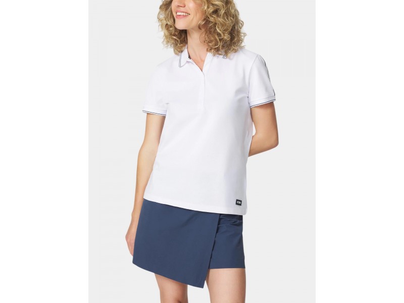 TBS Irrispol D női galléros póló – 027-blanc