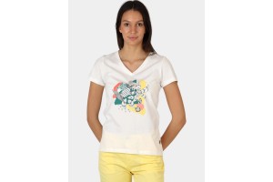 TBS Lugditee D női póló — 017-arctique, 100% pamut