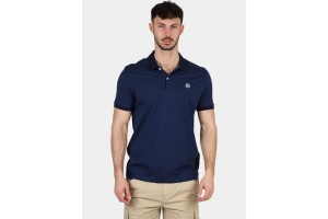 TBS Milekpol D férfi galléros póló — 100% pamut (032-marine)