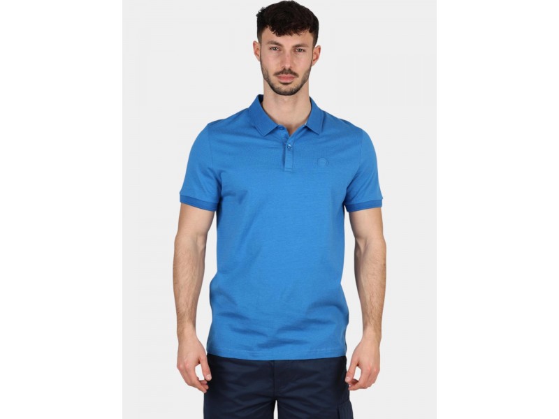 TBS Milekpol D férfi pamut galléros póló - 442-malibu