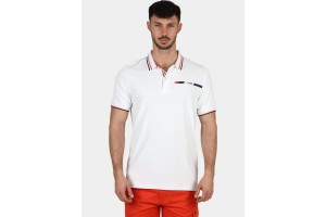 TBS Selimpol D férfi galléros póló - 027-blanc