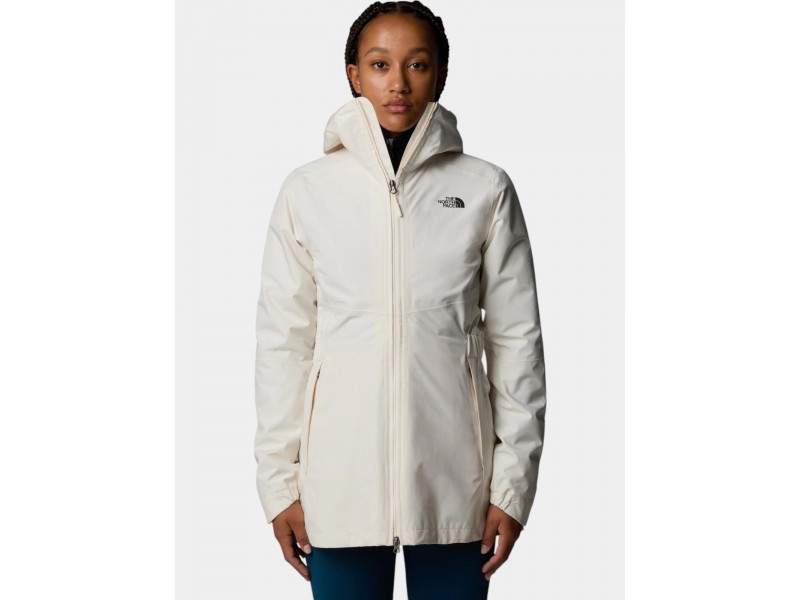 The North Face W Hikesteller Parka - qli-white dune