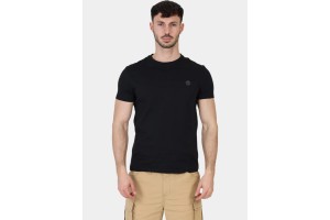 Timberland Short Sleeve Tee D – fekete (x65-black-pavement)
