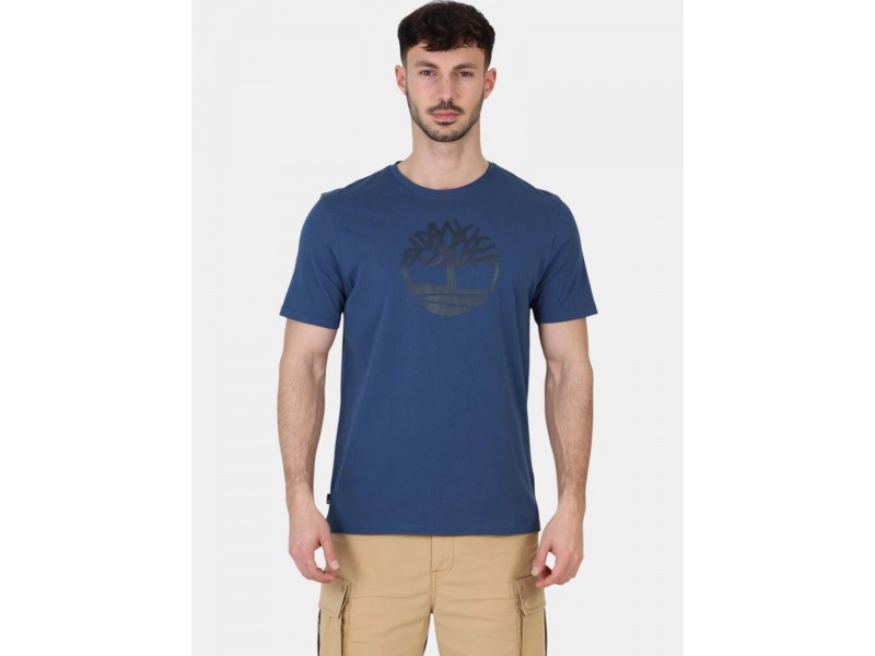 Timberland Tree Logo férfi póló - dark denim