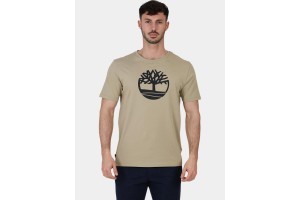 Timberland Tree Logo férfi rövid ujjú póló - lemon pepper