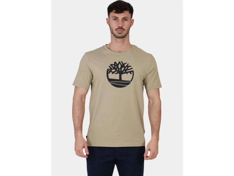 Timberland Tree Logo férfi rövid ujjú póló - lemon pepper