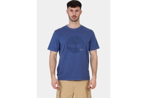 Timberland Garment Dye Logo póló – 288 dark denim