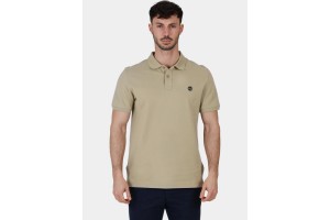 Timberland Pique rövid ujjú póló - Lemon Pepper