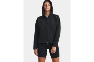 Under Armour Unstoppable Fleece FZ D — női, fekete