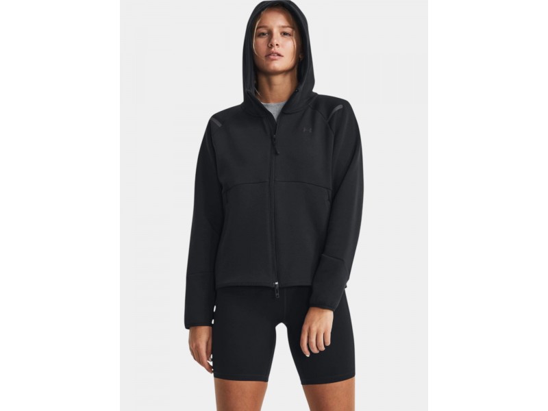 Under Armour Unstoppable Fleece FZ D — női, fekete