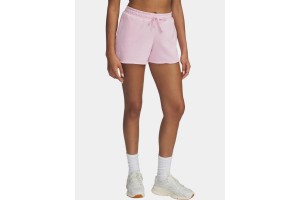 Under Armour UA Rival Terry női rövidnadrág - Prime Pink
