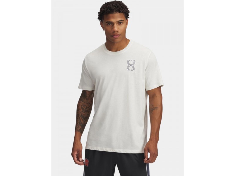 Under Armour UA RUN 96 férfi póló - fehér