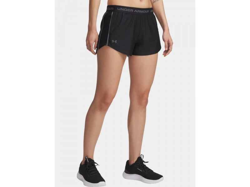 Under Armour Tech Play Up Shorts női - fekete (001)