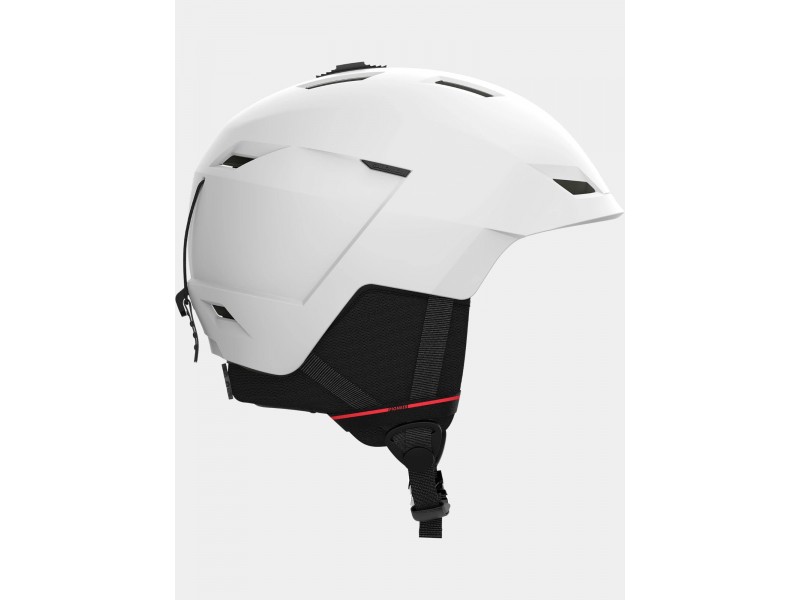 Salomon Pioneer LT RF D fehér síbukósisak