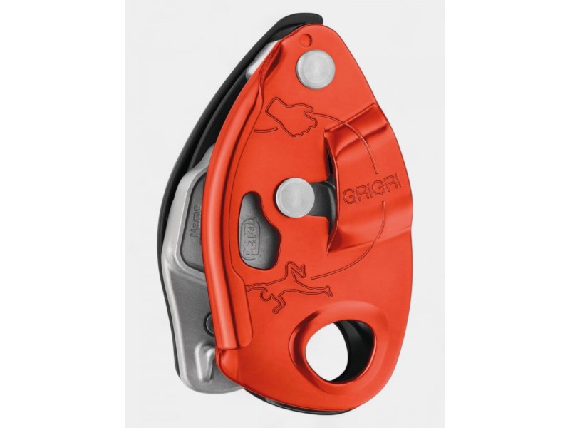 Petzl Grigri D – vörös/narancs önfékező biztosító