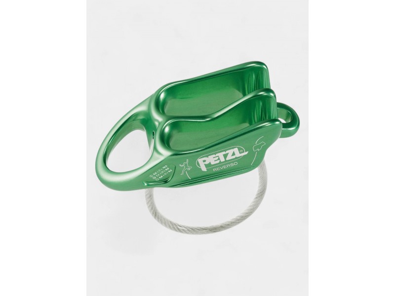 Petzl Reverso D - zöld (alumínium)