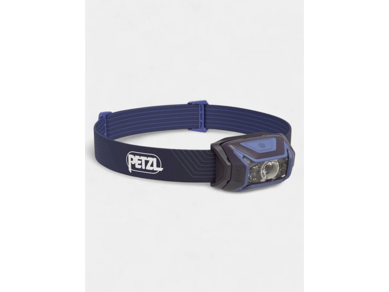 Petzl Actik D fejlámpa - kék, 350 lm, USB tölthető