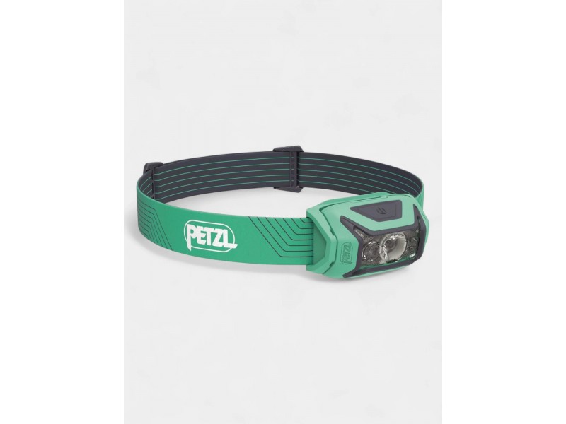 Petzl Actik D fejlámpa – zöld, 350 lm, USB