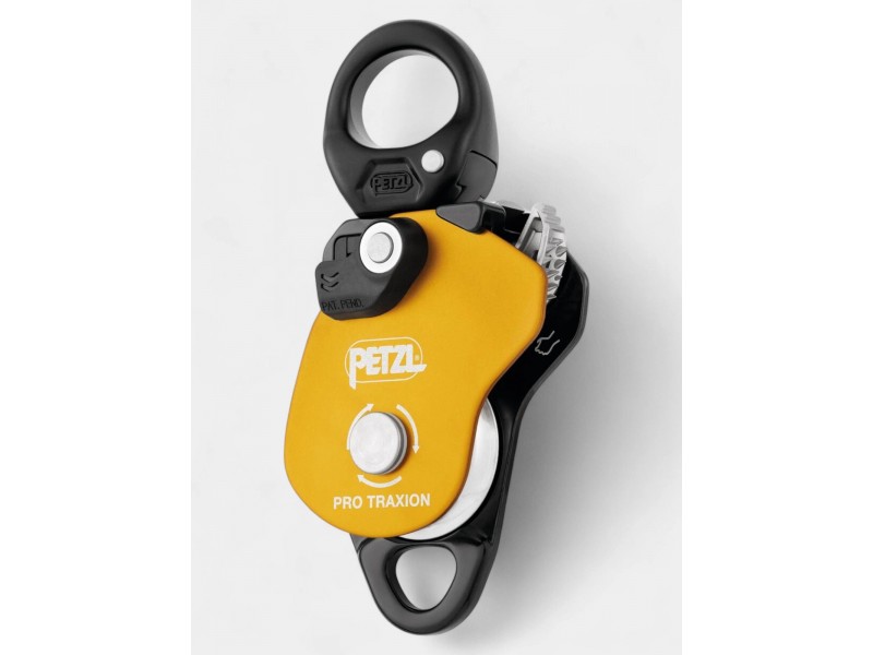 Petzl Pro Traxion D csiga kötélfogóval