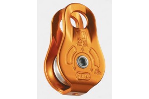 Petzl Fixe D alumínium csiga (yellow)