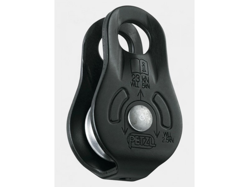Petzl Fixe D – fekete alumínium csiga