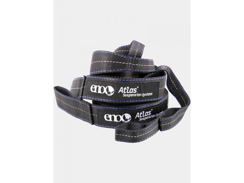 Eno Atlas Hammock Straps D heveder – fekete/royal