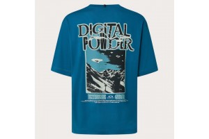 Oakley Futurescape Powder Tee kék póló