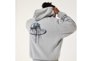 Oakley Futurescape Iced Jelly szürke pulóver