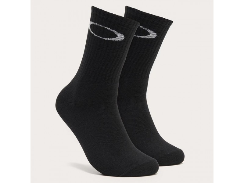 Oakley Ellipse Crew (3 db) fekete zokni