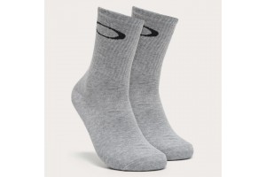 Oakley Ellipse Crew 3 pár férfi zokni, szürke
