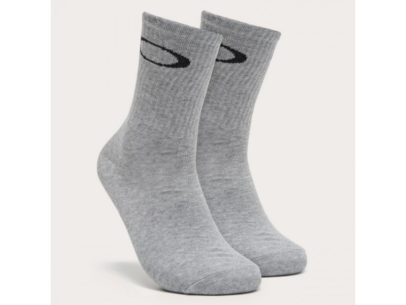 Oakley Ellipse Crew 3 pár férfi zokni, szürke