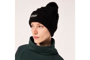 Oakley Harper Pom Beanie női sapka - fekete