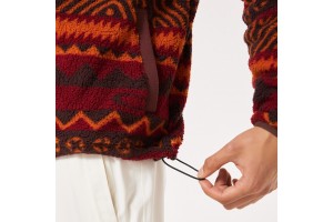 Oakley Mountain Fire Sherpa pulóver bordó