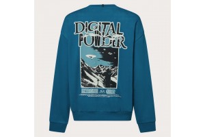 Oakley Futurescape kék férfi pulóver