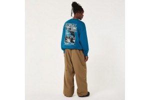 Oakley Futurescape kék férfi pulóver