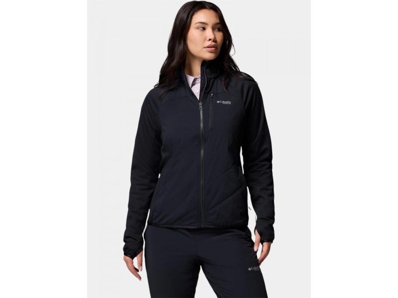 Columbia Arctic Crest Hybrid női Sherpa Full Zip - fekete