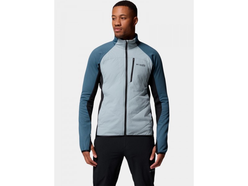 Columbia Arctic Chest Hybrid Full Zip D - Crushed Blue