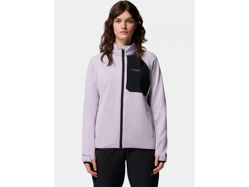 Columbia Triple Canyon Grid Fleece női - lavender pearl