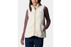 Columbia West Bend Vest II D női sherpa mellény - 191-chalk