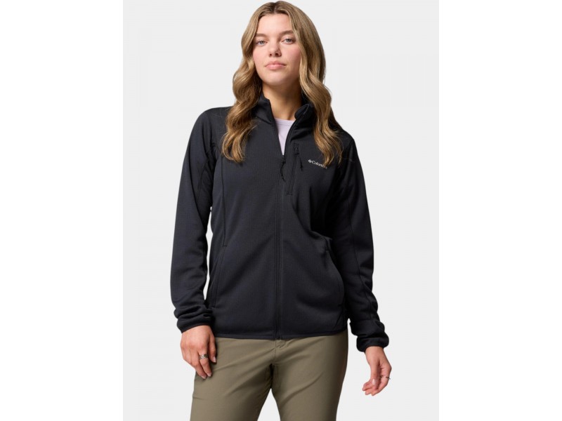 Columbia Essential Hike Grid Fleece női – fekete
