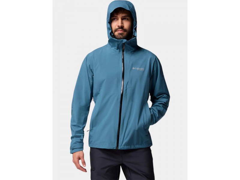 Columbia Ampli-Dry II Shell D férfi esőkabát - 429 Everblue