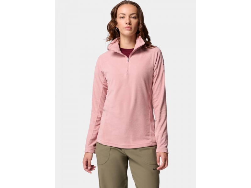 Columbia Glacial IV női 1/2 zip - eraser pink